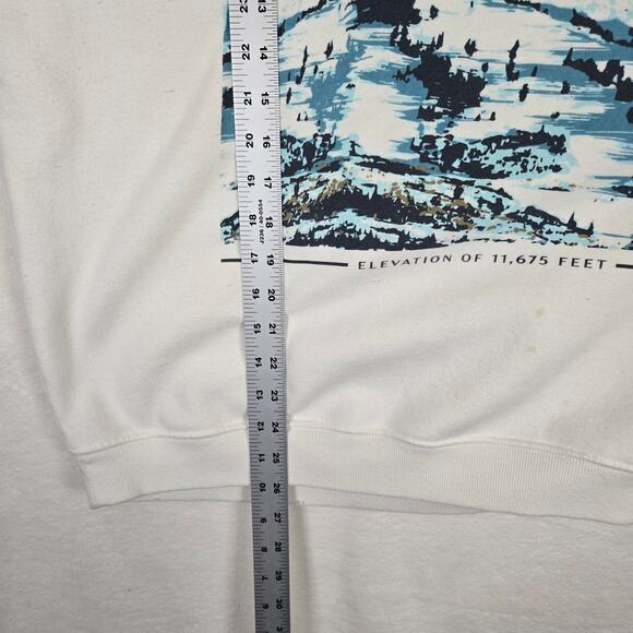 Aspen Colorado Rocky Mountain Sweatshirt High Peak Elevation Pullover XL 0834 - Picture 7 of 8